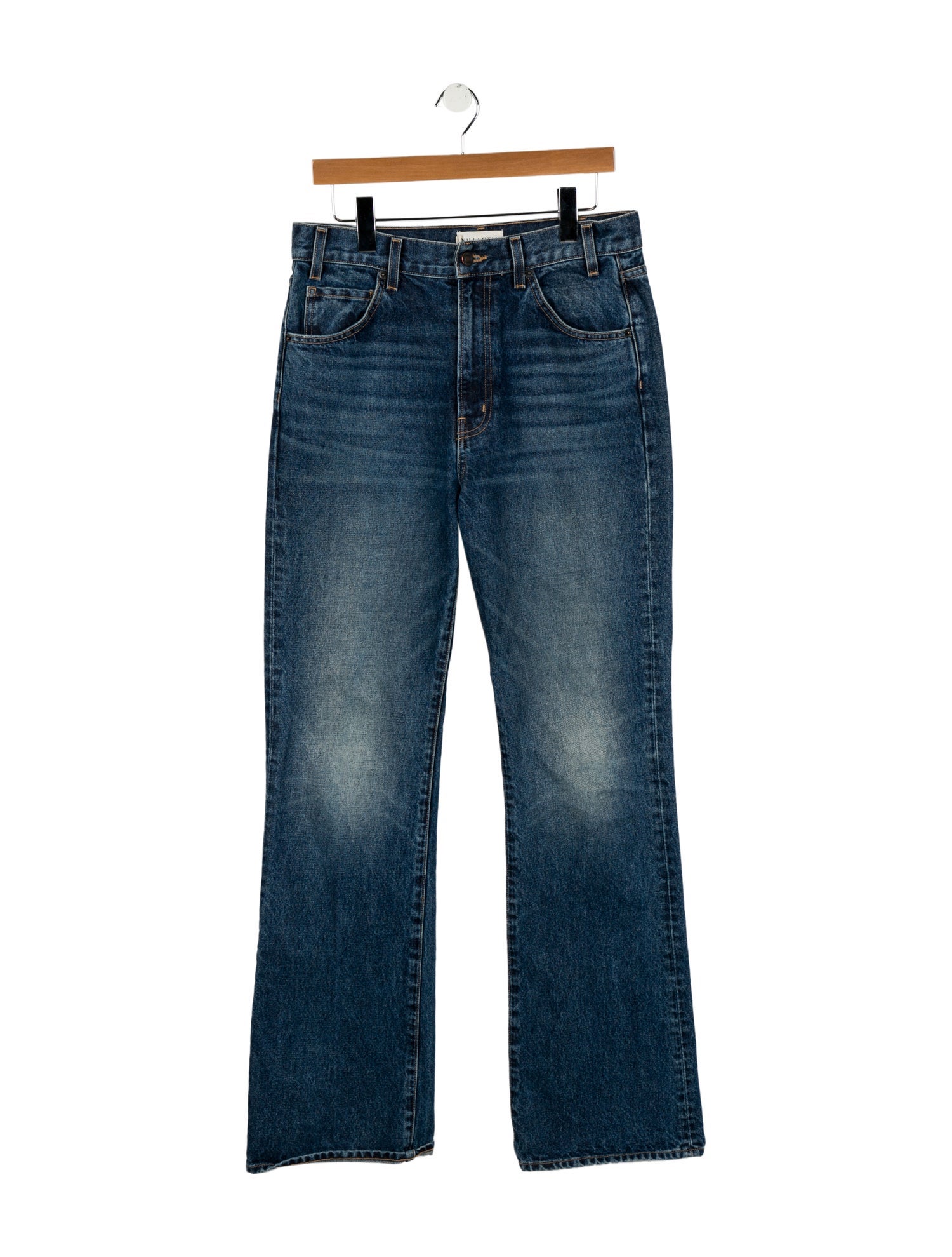 Nili Lotan High-Rise Wide Leg Jeans