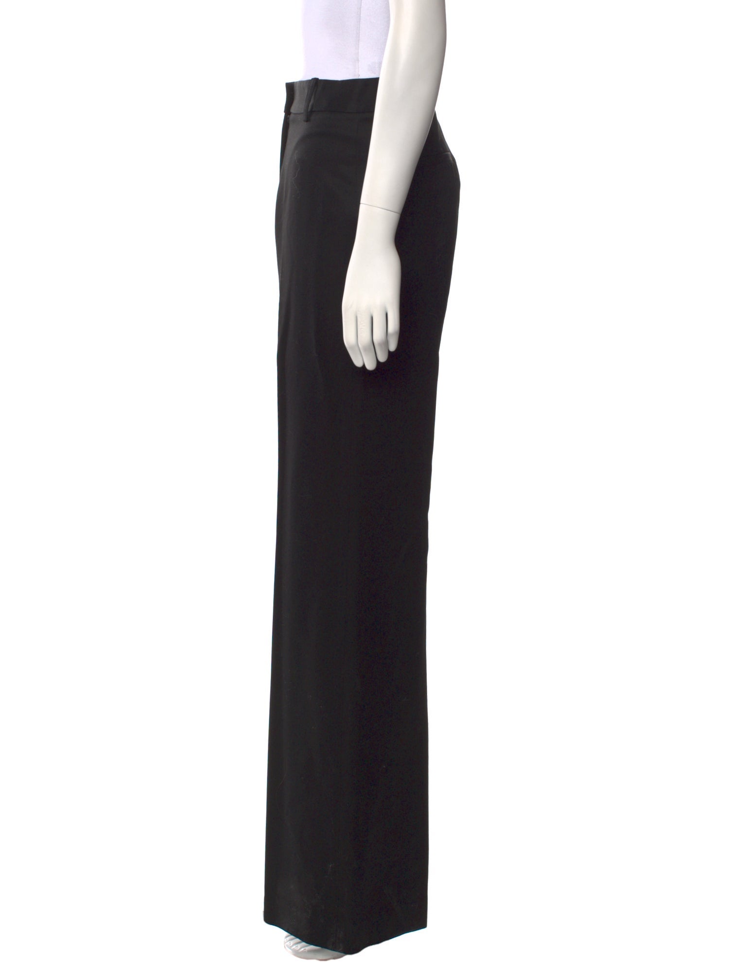 Nili Lotan Virgin Wool Wide Leg Pants