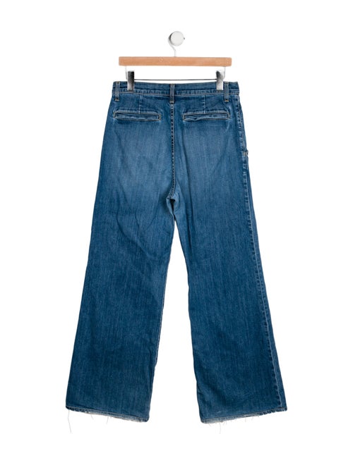 Nili Lotan High-Rise Wide Leg Jeans