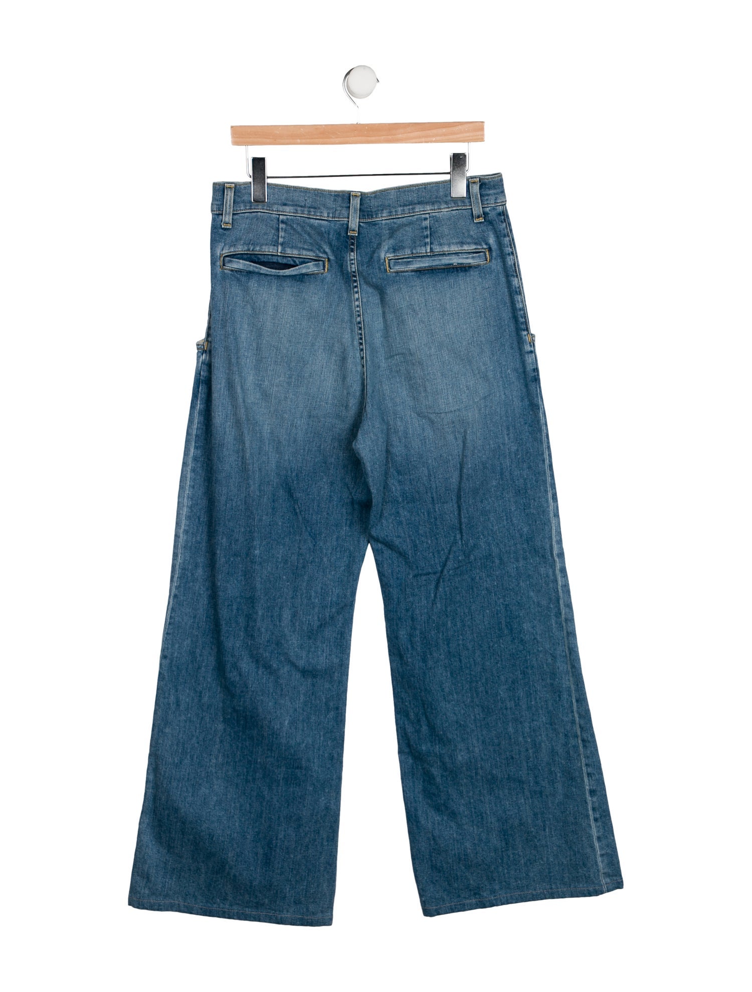 Nili Lotan High-Rise Wide Leg Jeans