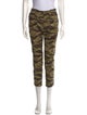Nili Lotan Printed Straight Leg Pants