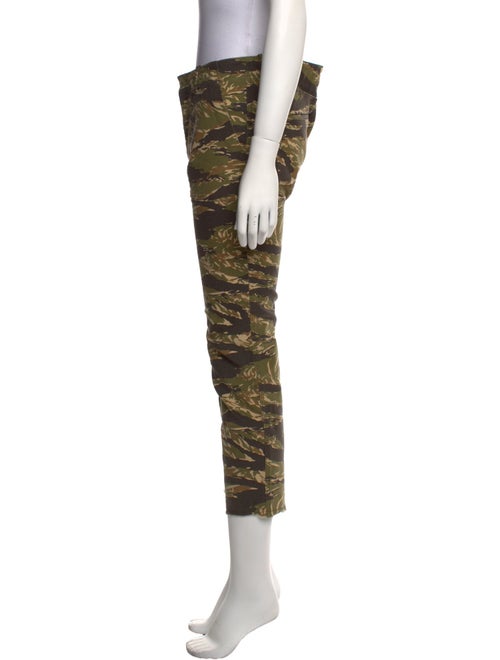 Nili Lotan Printed Straight Leg Pants