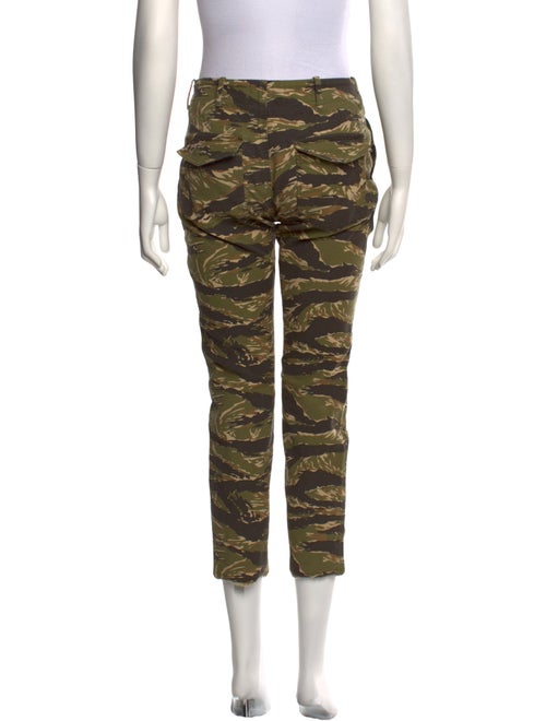 Nili Lotan Printed Straight Leg Pants