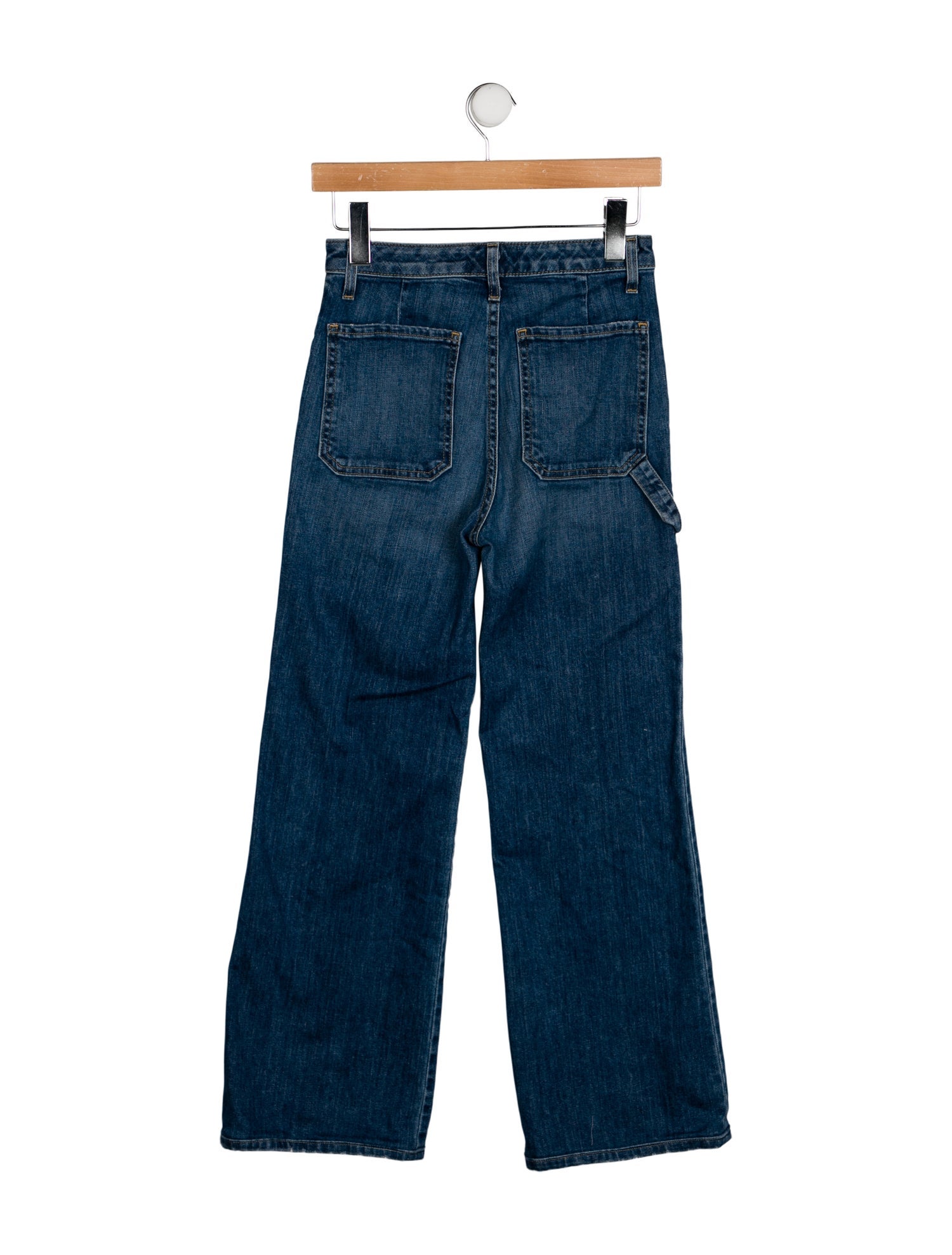 Nili Lotan High-Rise Wide Leg Jeans