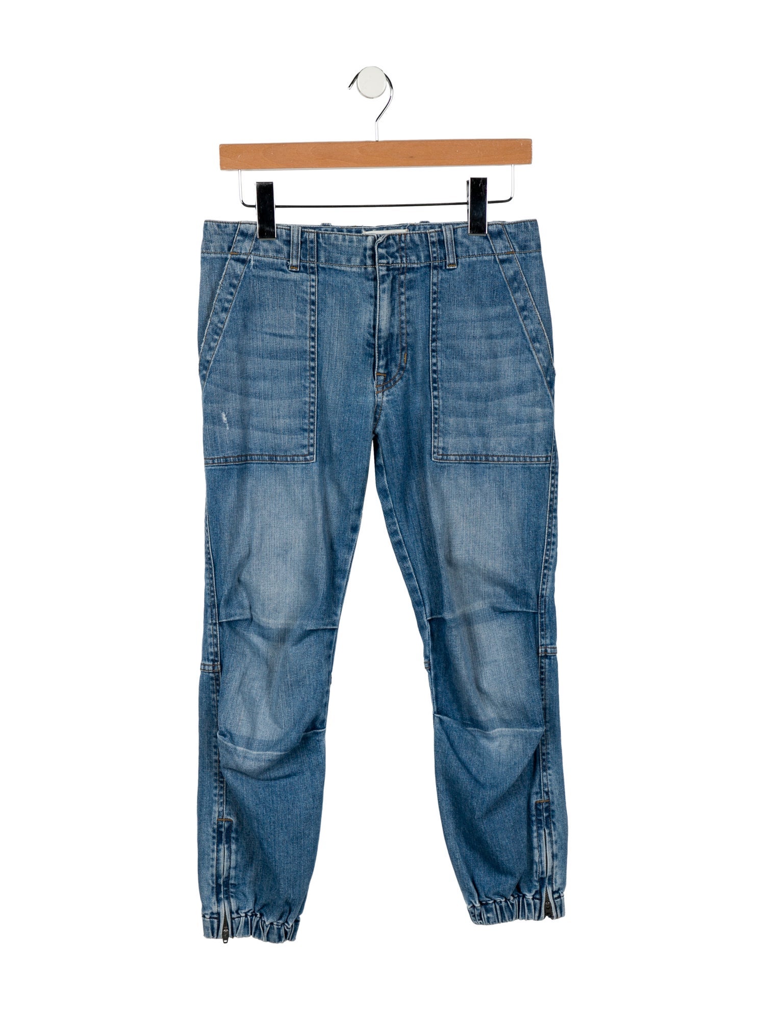 Nili Lotan Mid-Rise Skinny Leg Jeans