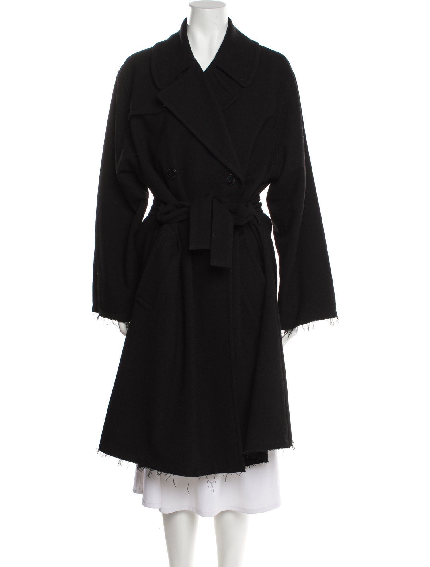 Nili Lotan Virgin Wool Trench Coat