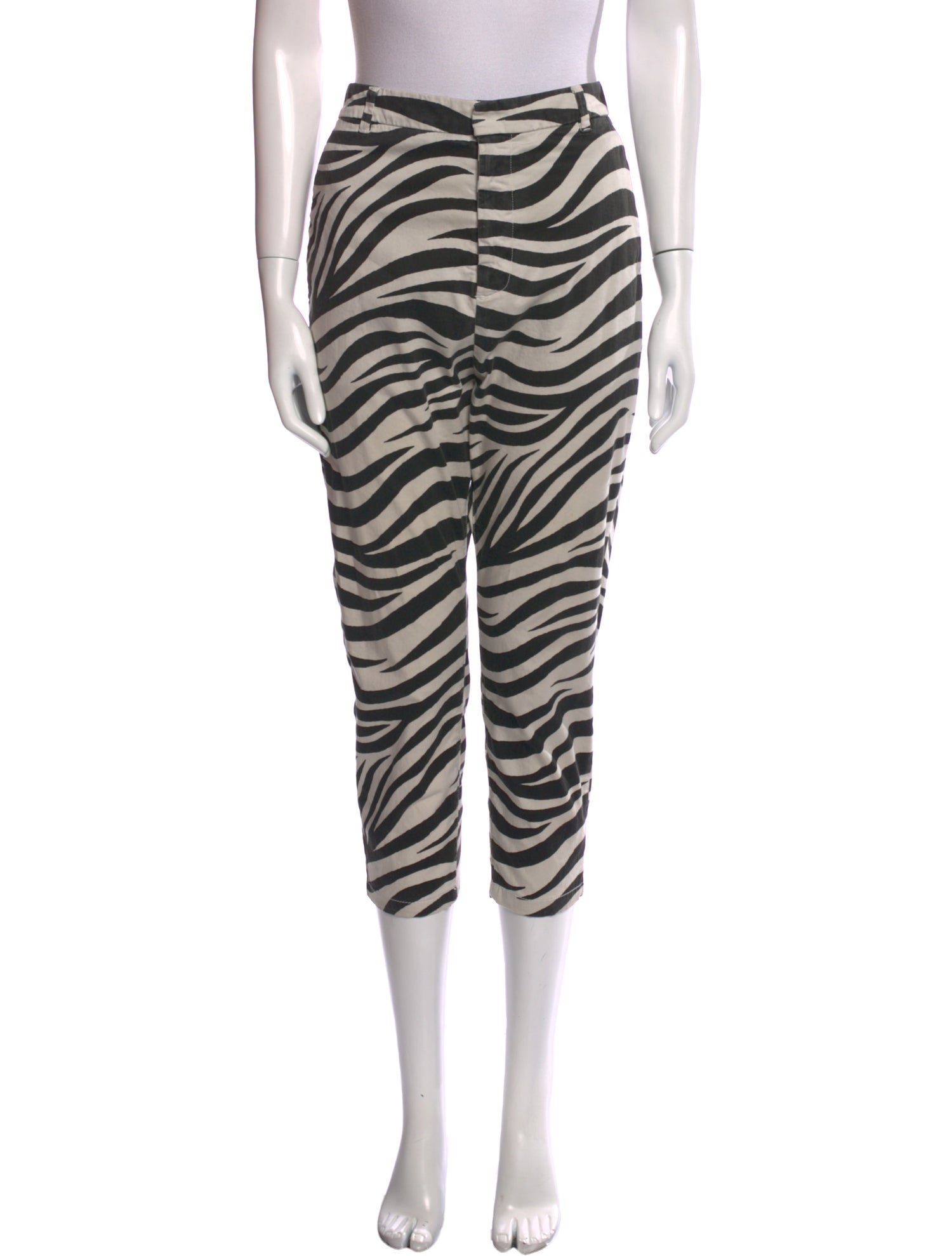 Nili Lotan Animal Print Skinny Leg Pants
