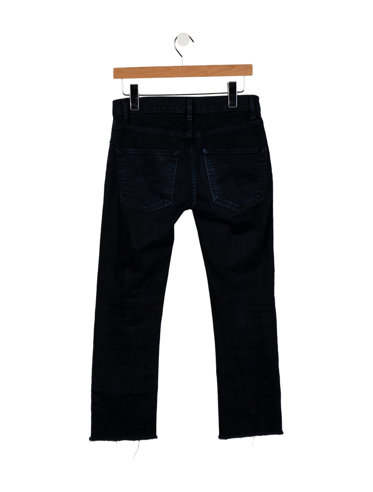 Nili Lotan High-Rise Straight Leg Jeans