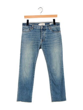 Nili Lotan High-Rise Straight Leg Jeans