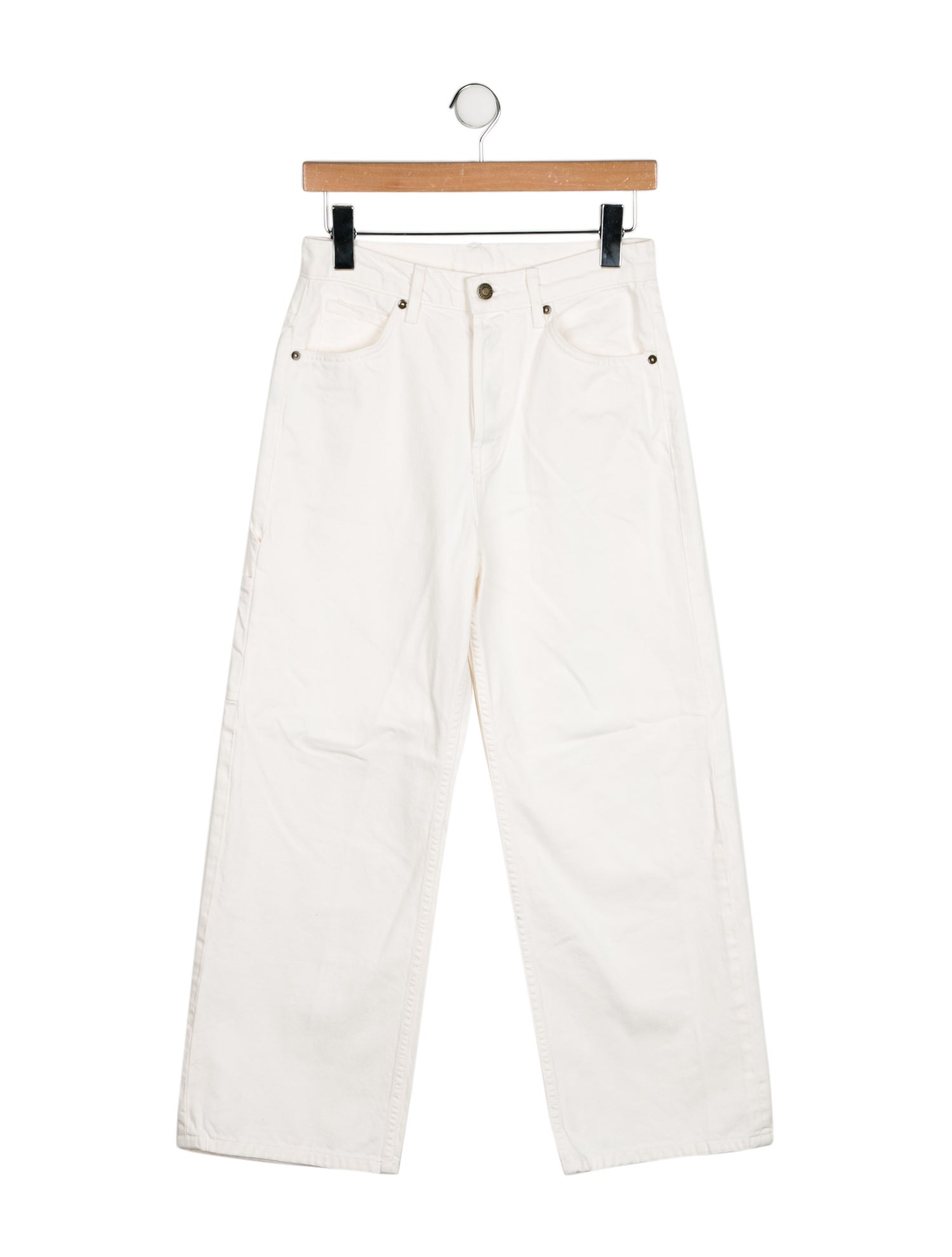 Nili Lotan High-Rise Wide Leg Jeans