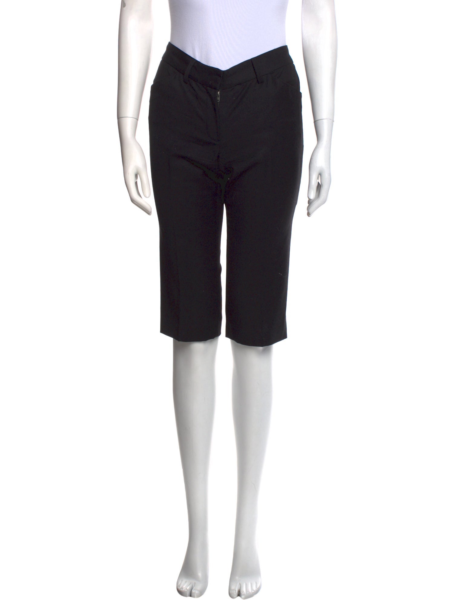 Nili Lotan Wool Knee-Length Shorts