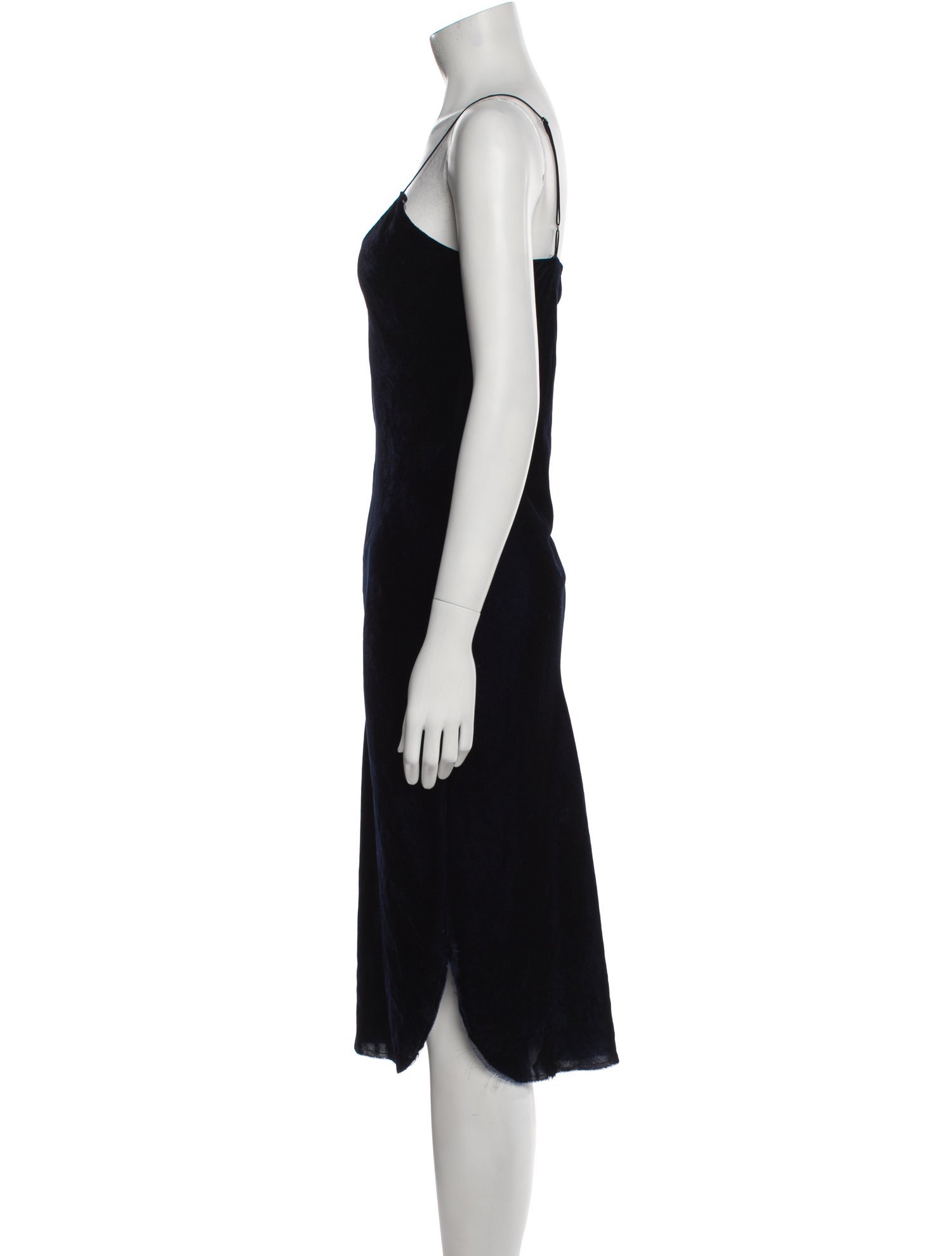 Nili Lotan V-Neck Knee-Length Dress