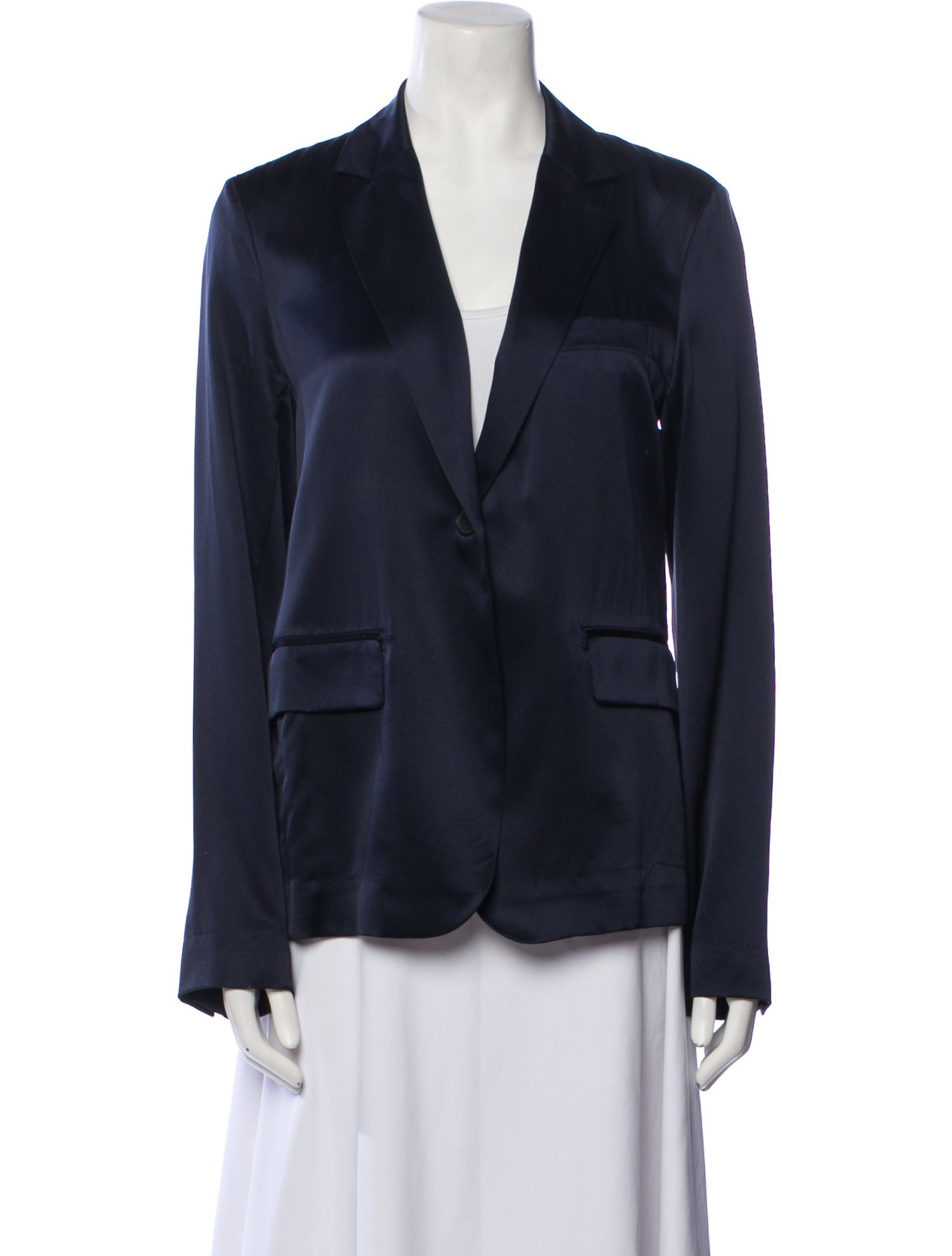 Nili Lotan Silk Blazer