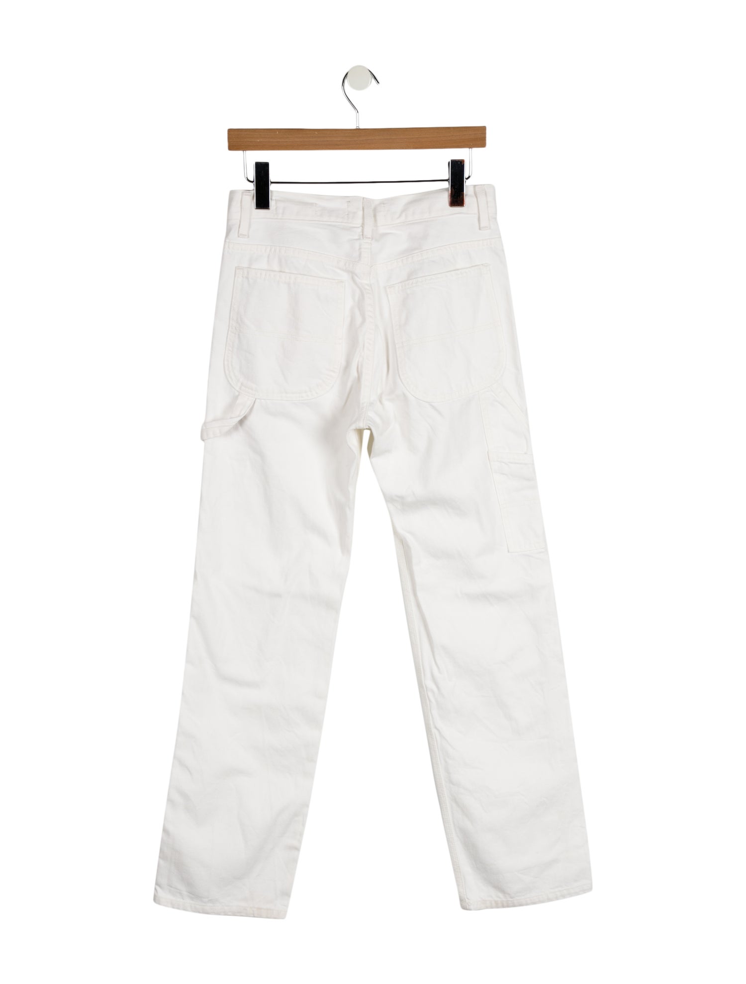 Nili Lotan High-Rise Straight Leg Jeans