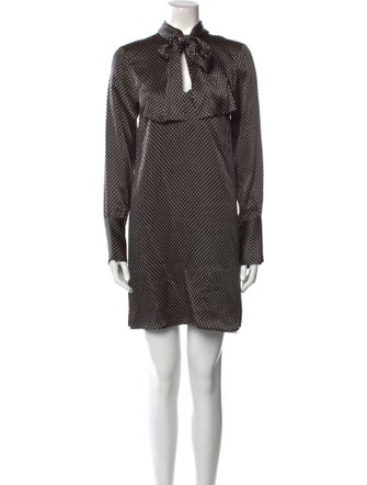 Nili Lotan Silk Mini Dress