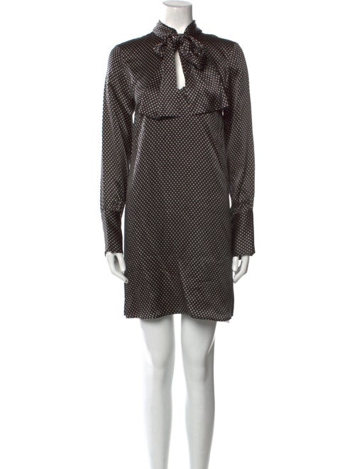 Nili Lotan Silk Mini Dress