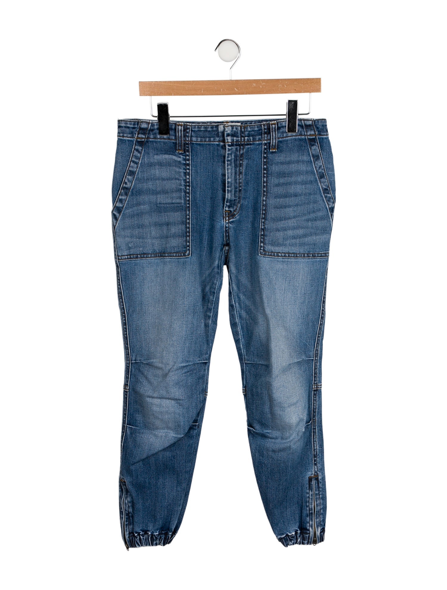 Nili Lotan Mid-Rise Skinny Leg Jeans