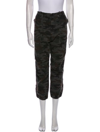 Nili Lotan Printed Straight Leg Pants