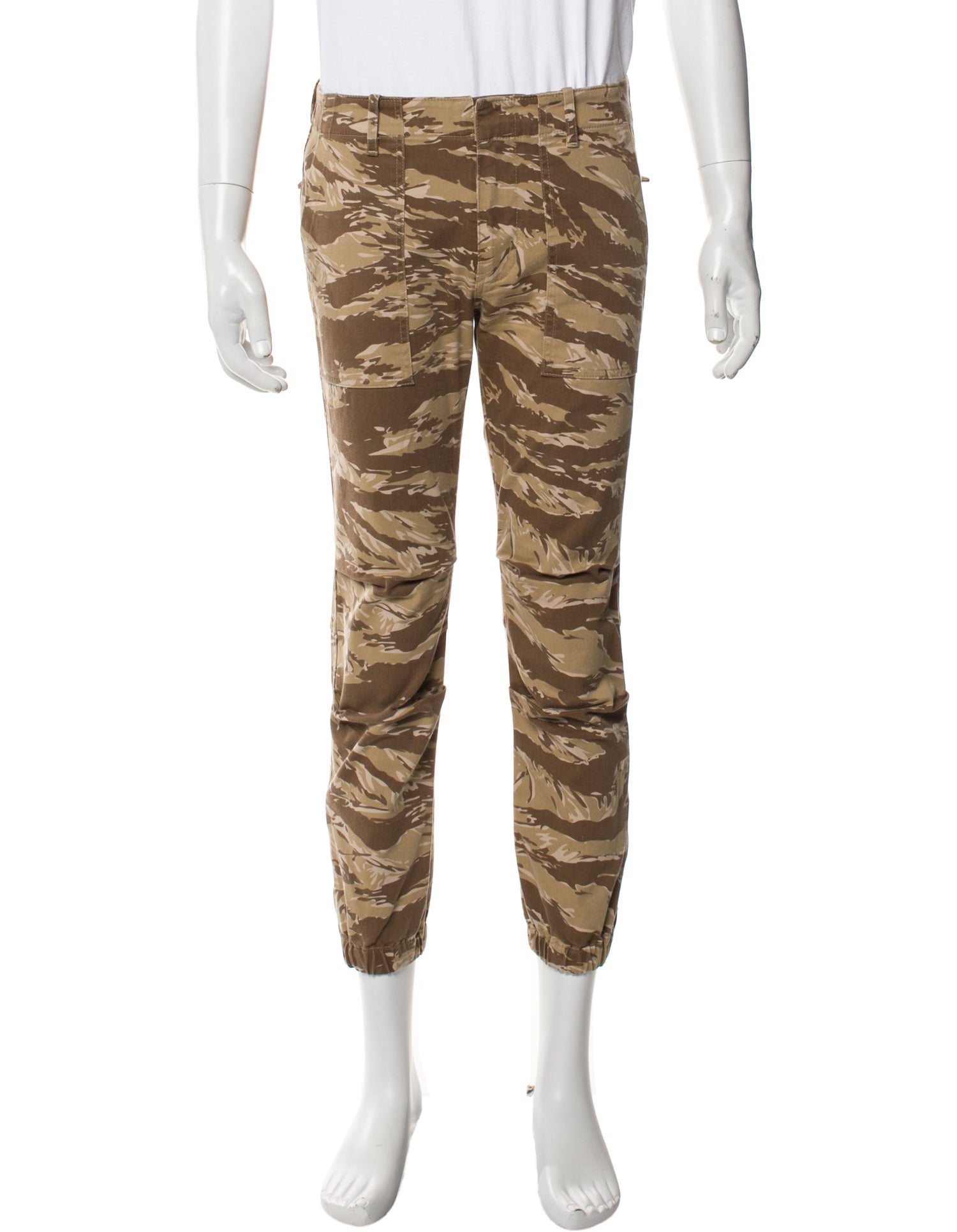 Nili Lotan Camouflage Print Joggers