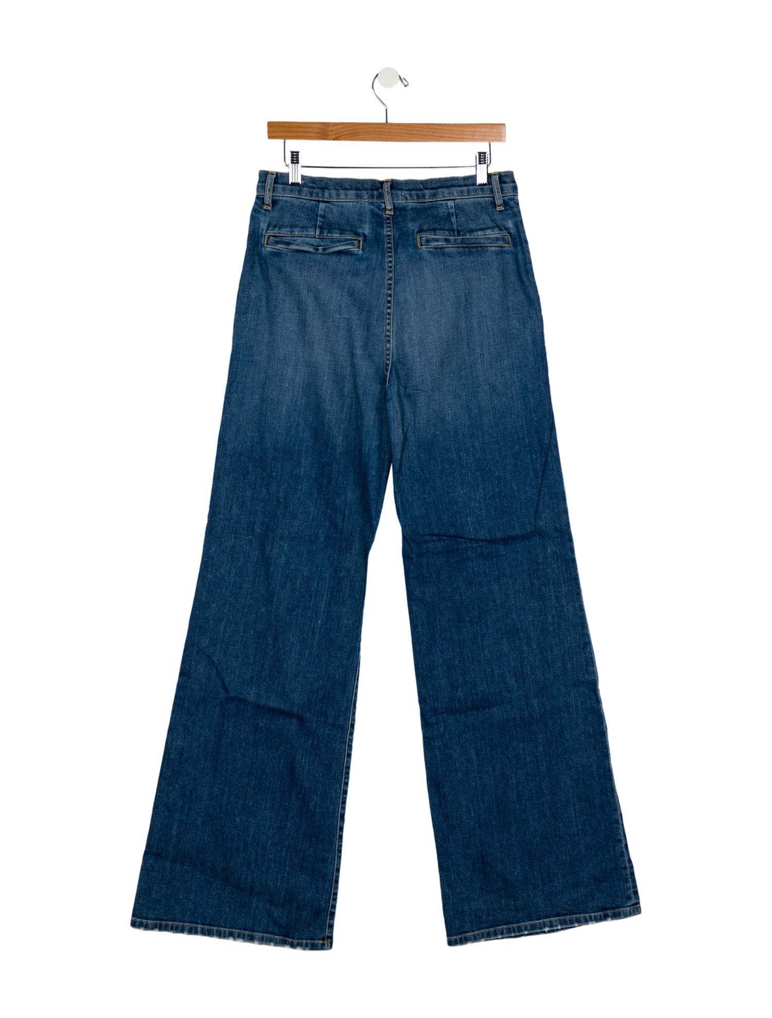 Nili Lotan High-Rise Wide Leg Jeans