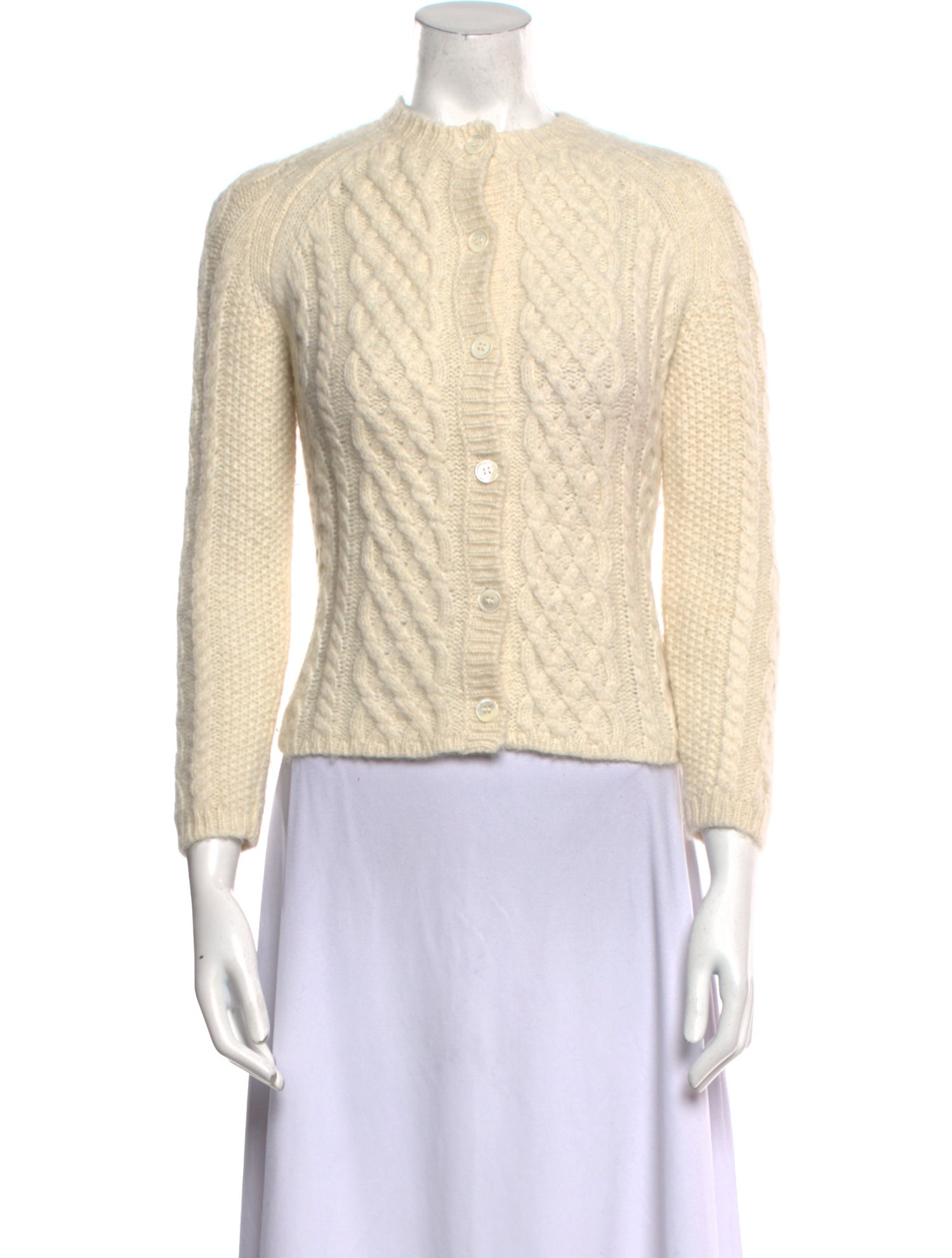 Nili Lotan Alpaca Crew Neck Sweater