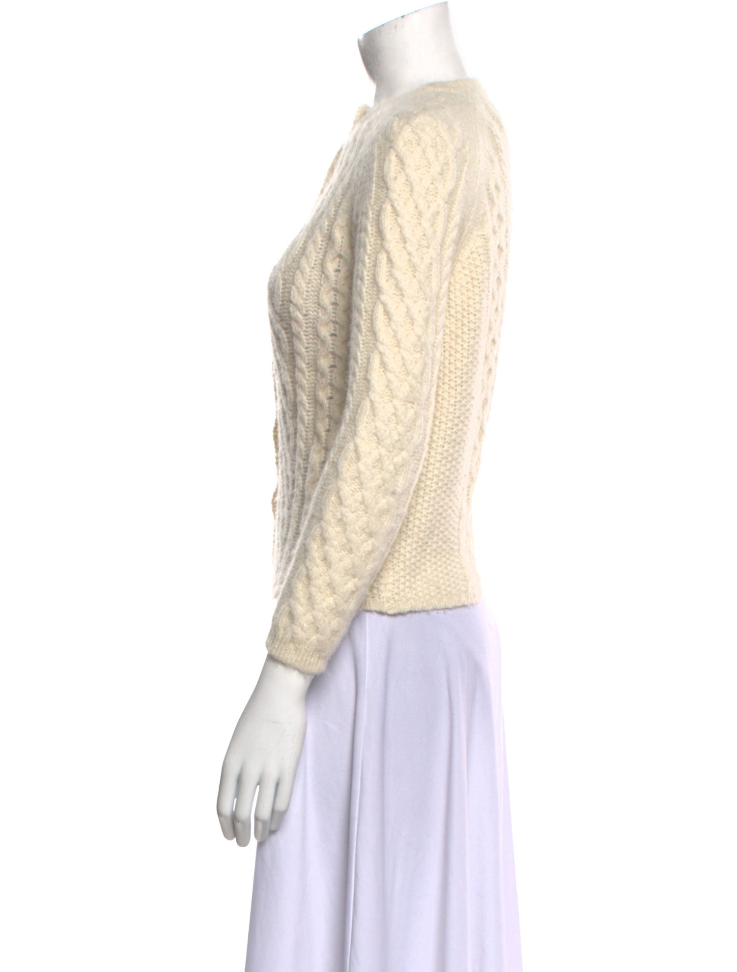 Nili Lotan Alpaca Crew Neck Sweater