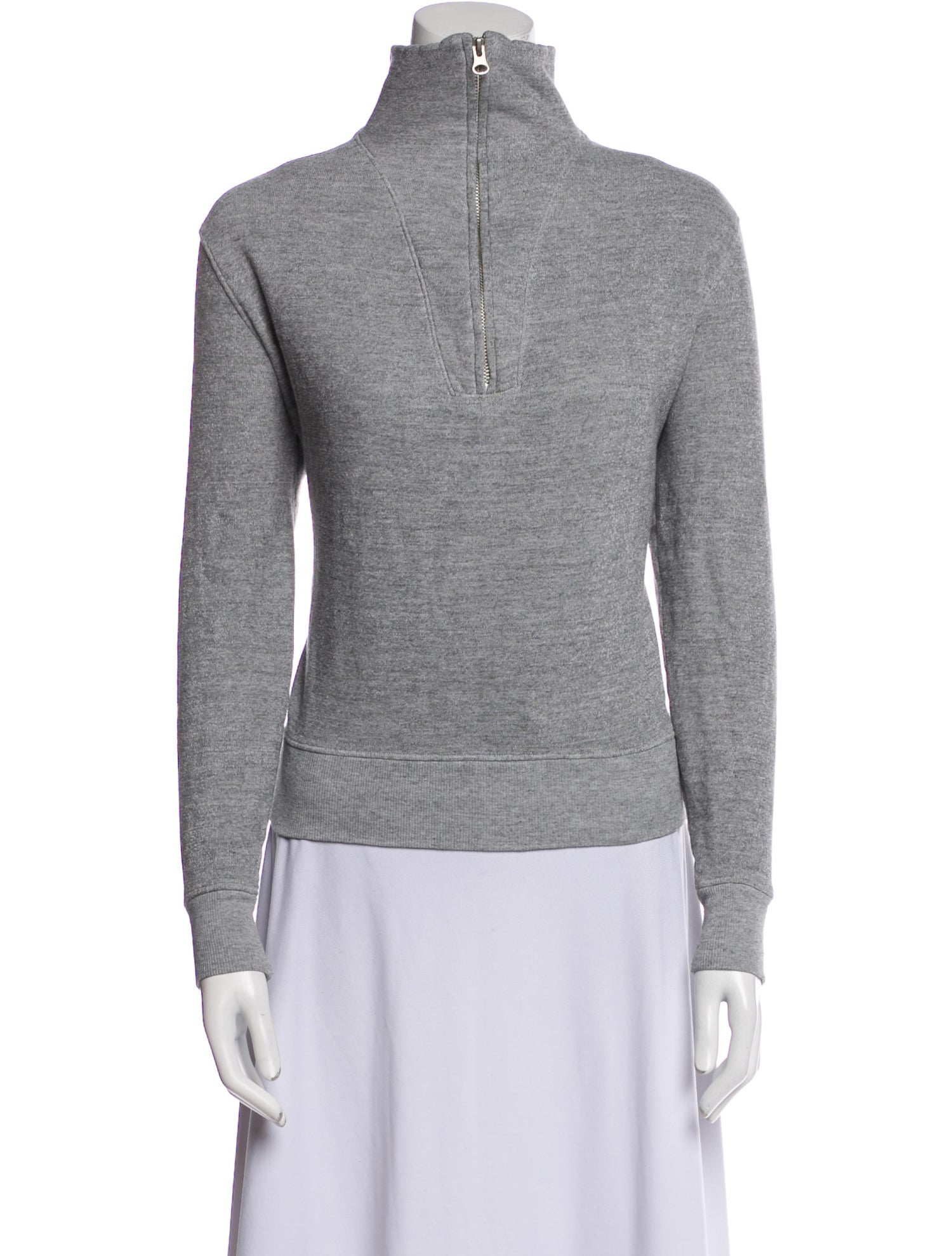 Nili Lotan Turtleneck Long Sleeve Sweatshirt