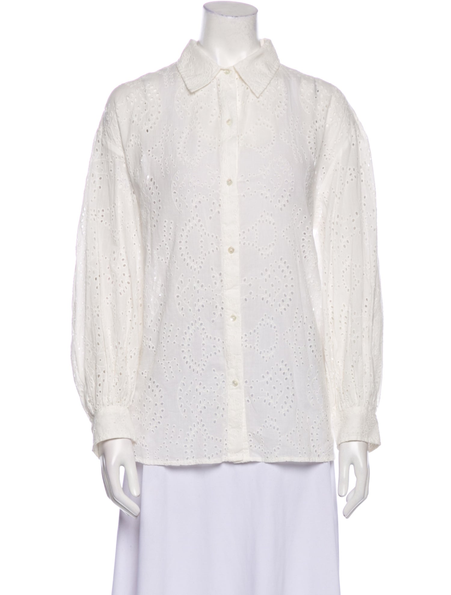 Nili Lotan Long Sleeve Button-Up Top w/ Tags
