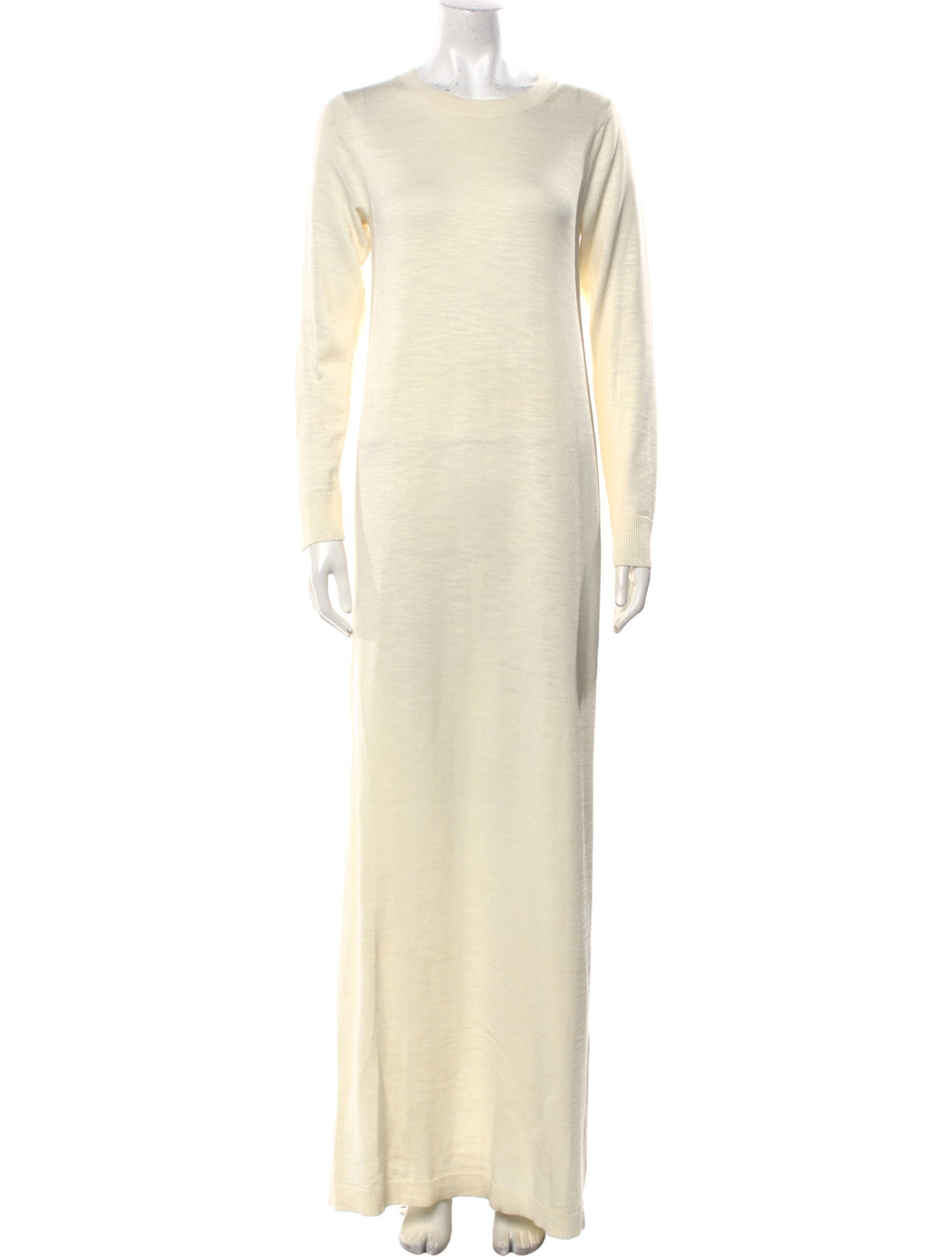 Nili Lotan Bateau Neckline Long Dress