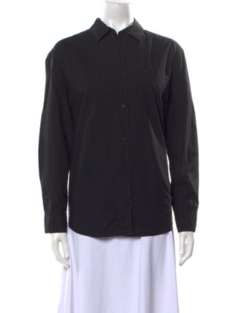 Nili Lotan Long Sleeve Button-Up Top