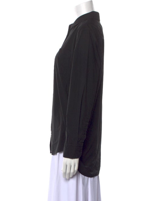 Nili Lotan Long Sleeve Button-Up Top