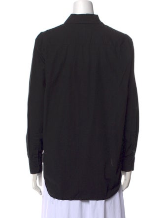 Nili Lotan Long Sleeve Button-Up Top