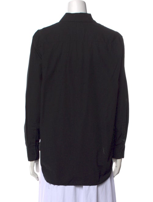 Nili Lotan Long Sleeve Button-Up Top