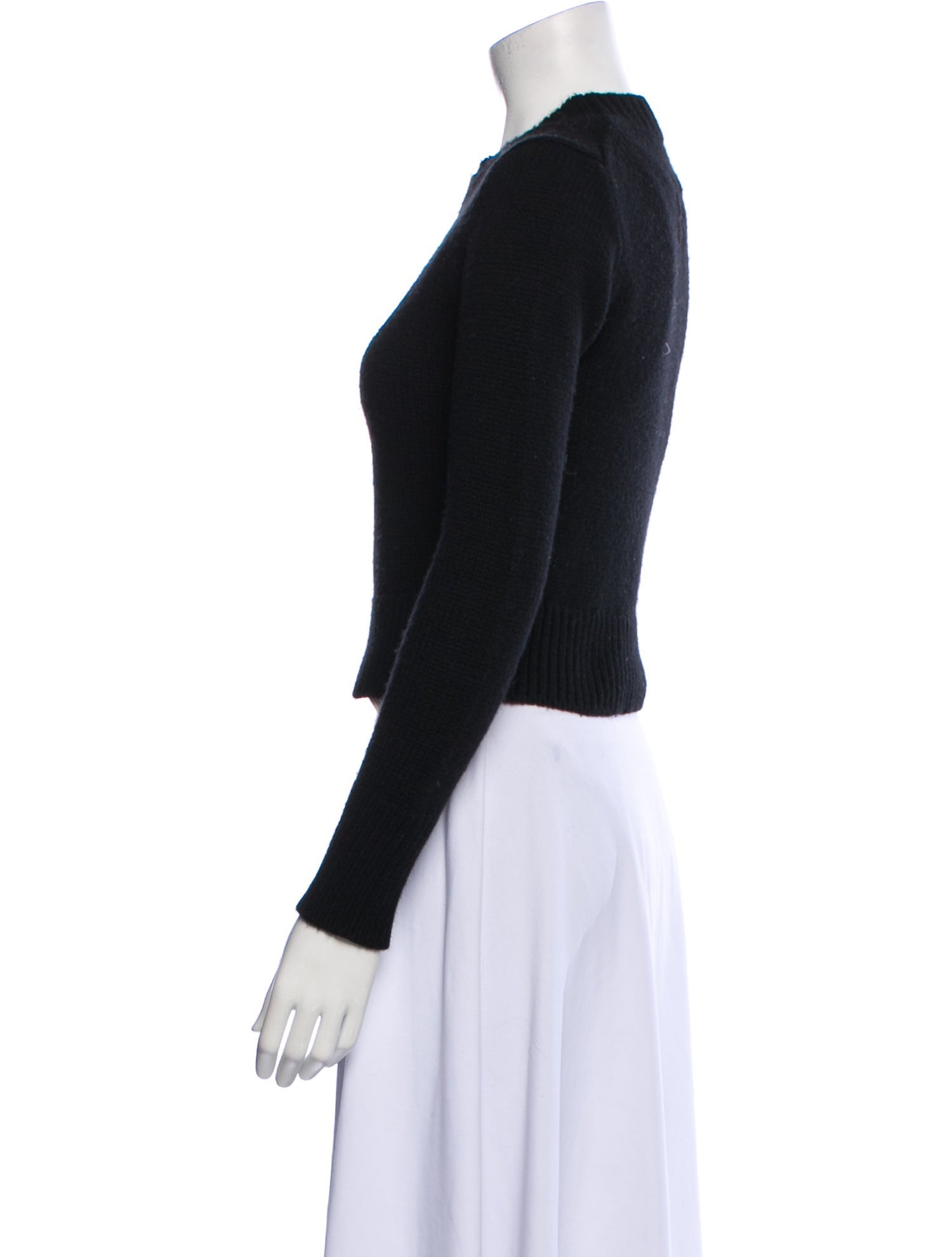 Nili Lotan Wool Crew Neck Sweater
