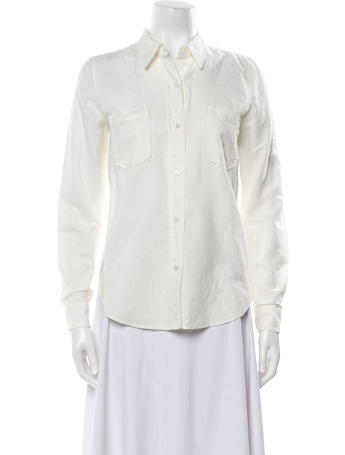 Nili Lotan Long Sleeve Button-Up Top