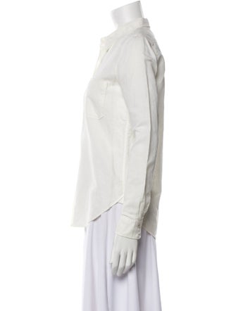 Nili Lotan Long Sleeve Button-Up Top