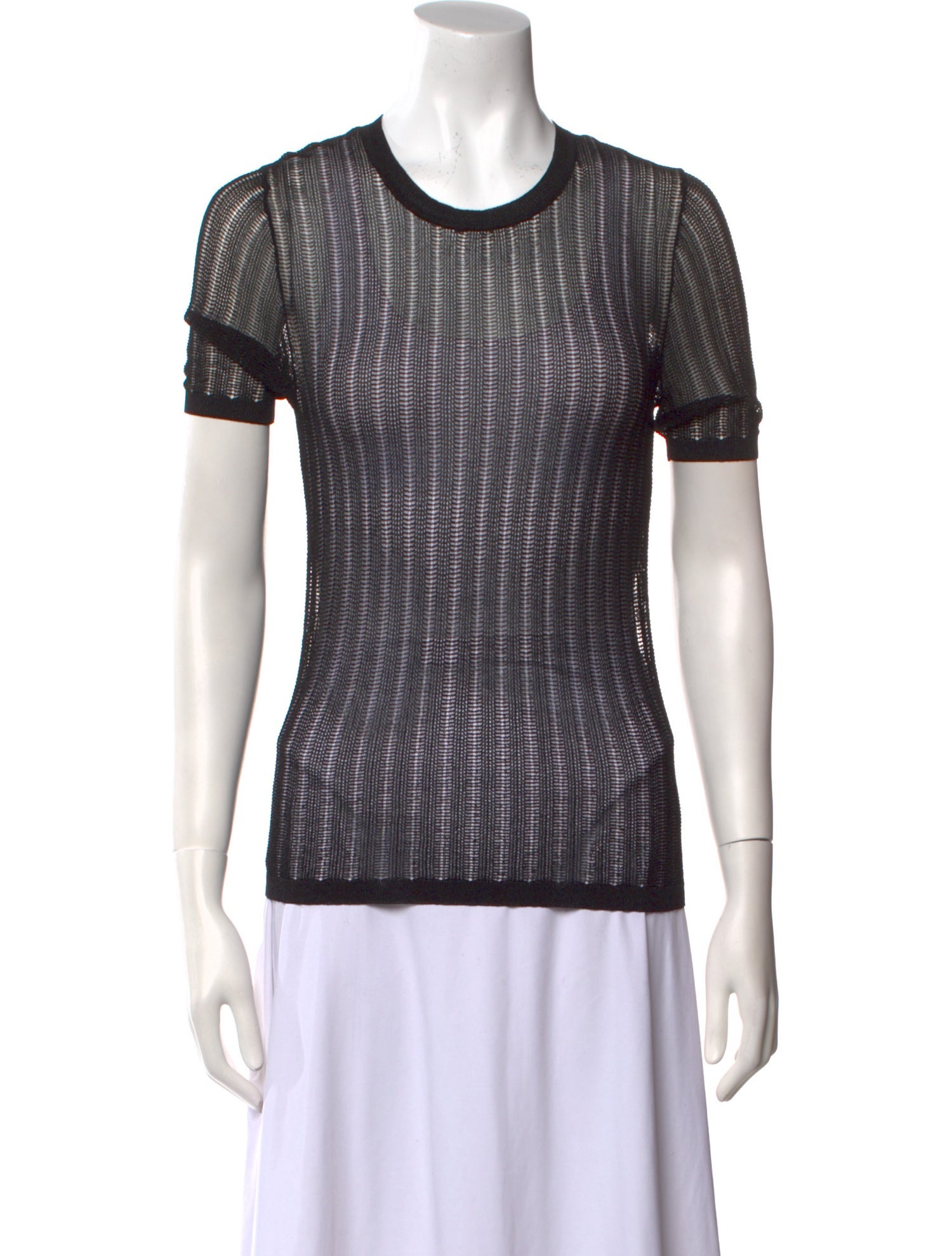 Nili Lotan Crew Neck Short Sleeve T-Shirt