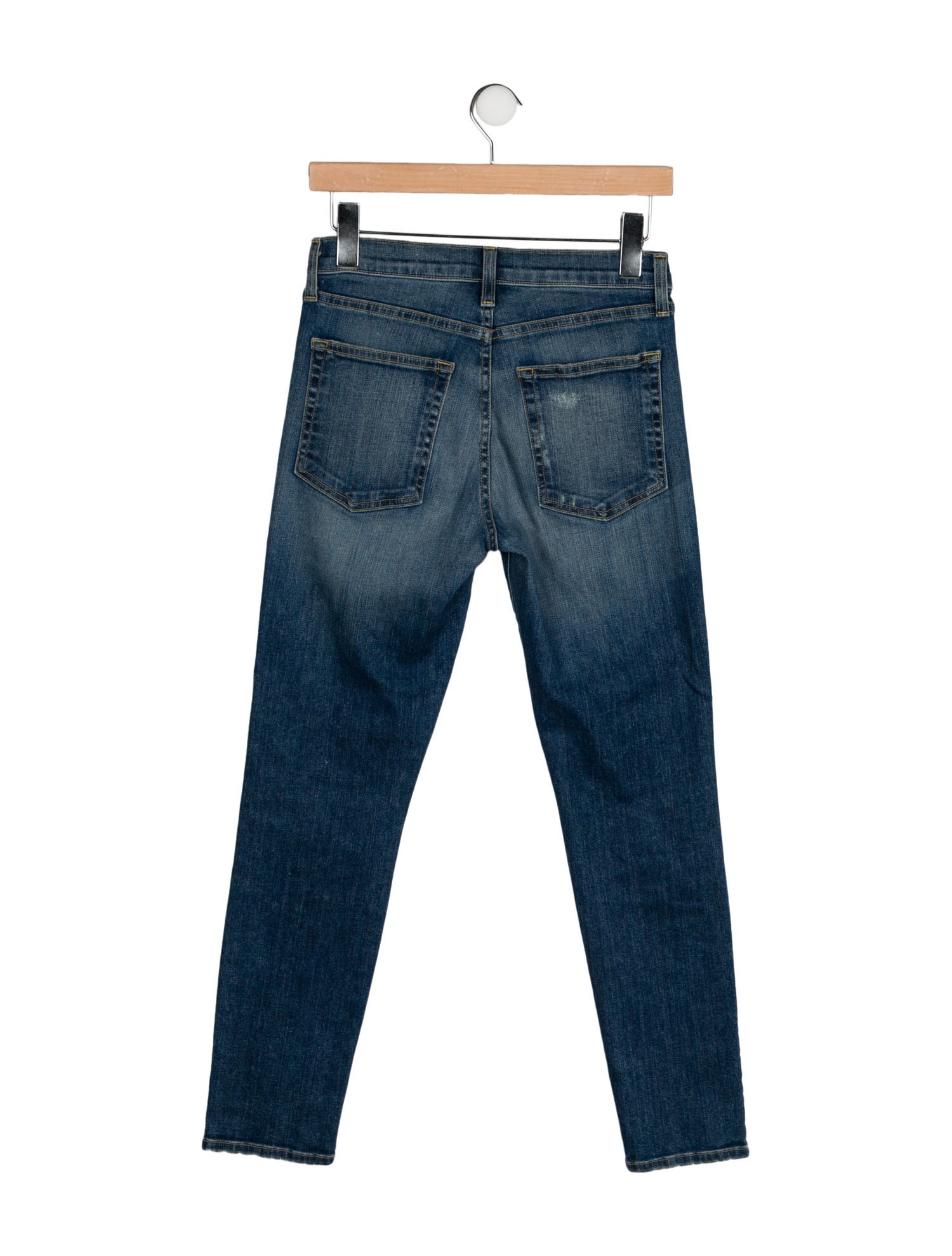 Nili Lotan Mid-Rise Skinny Leg Jeans