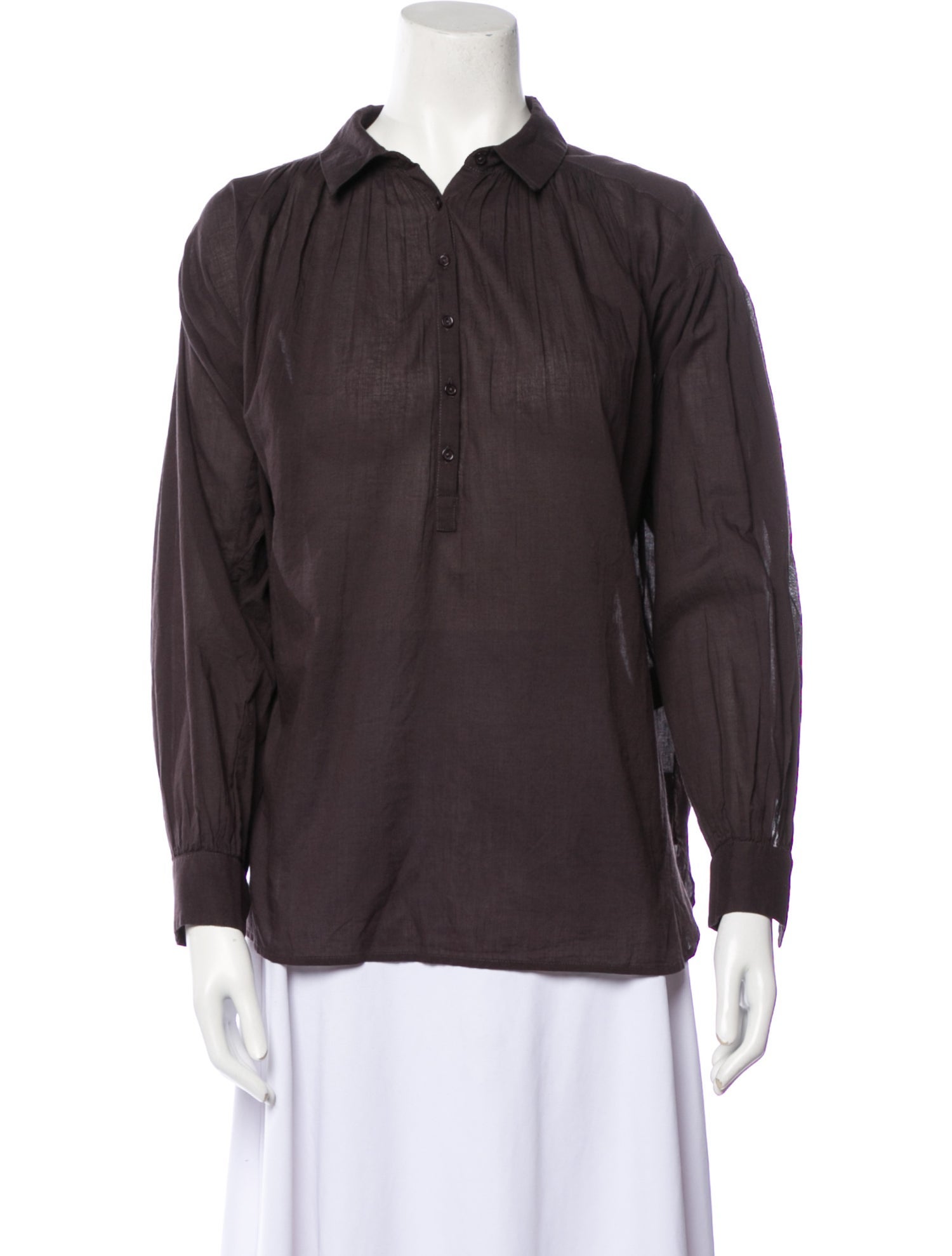 Nili Lotan Long Sleeve Blouse