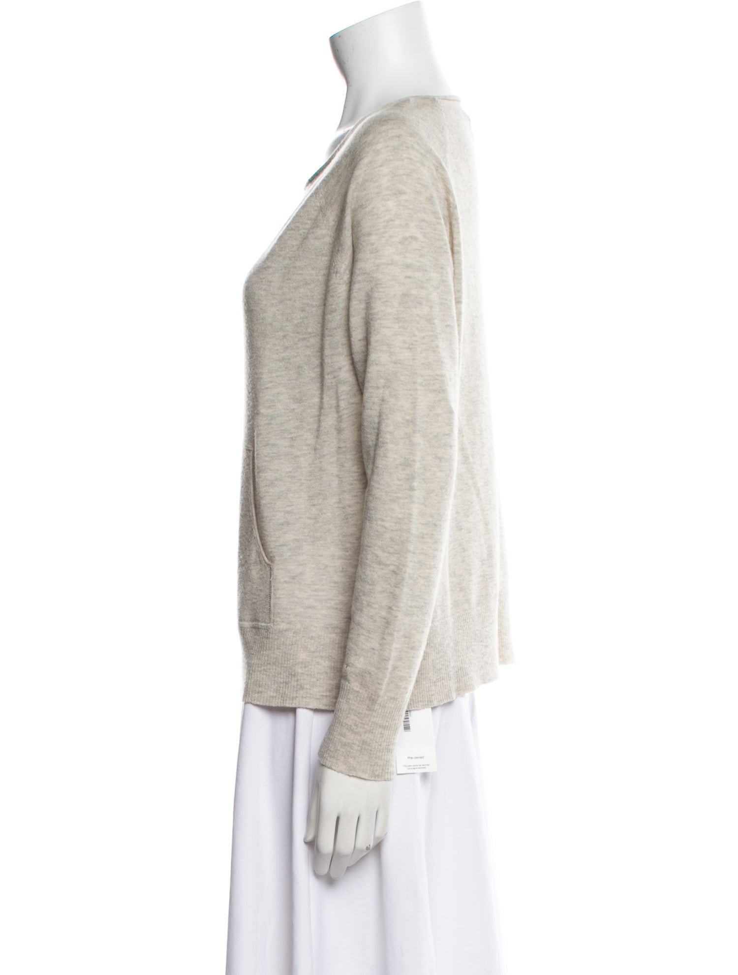 Nili Lotan Wool Bateau Neckline Sweater