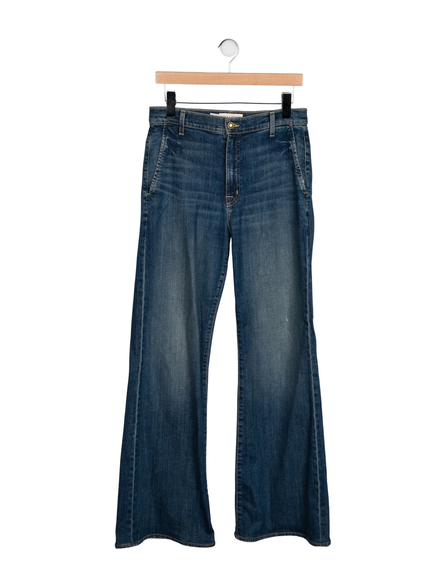 Nili Lotan High-Rise Wide Leg Jeans
