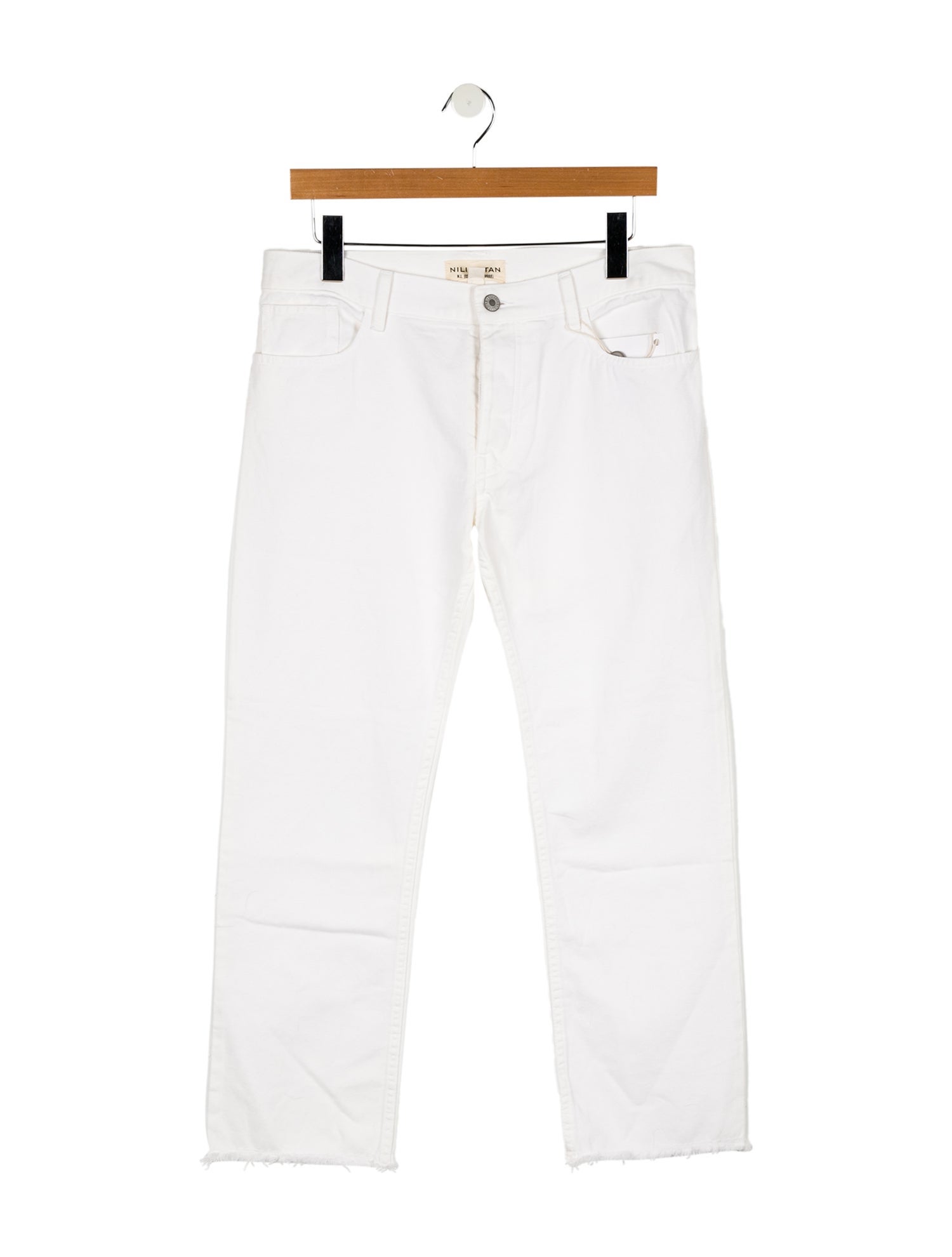 Nili Lotan Mid-Rise Straight Leg Jeans w/ Tags