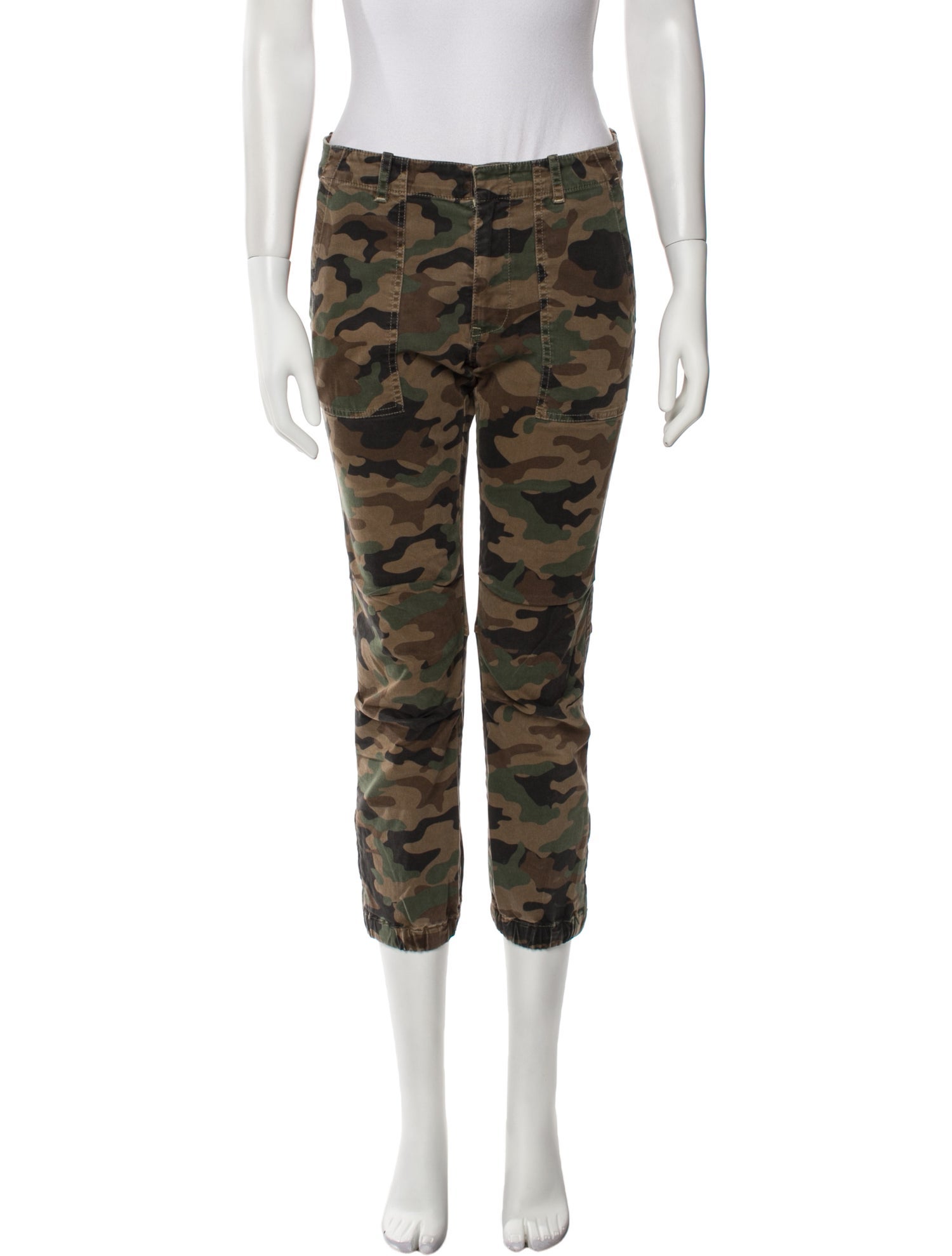 Nili Lotan Printed Skinny Leg Pants