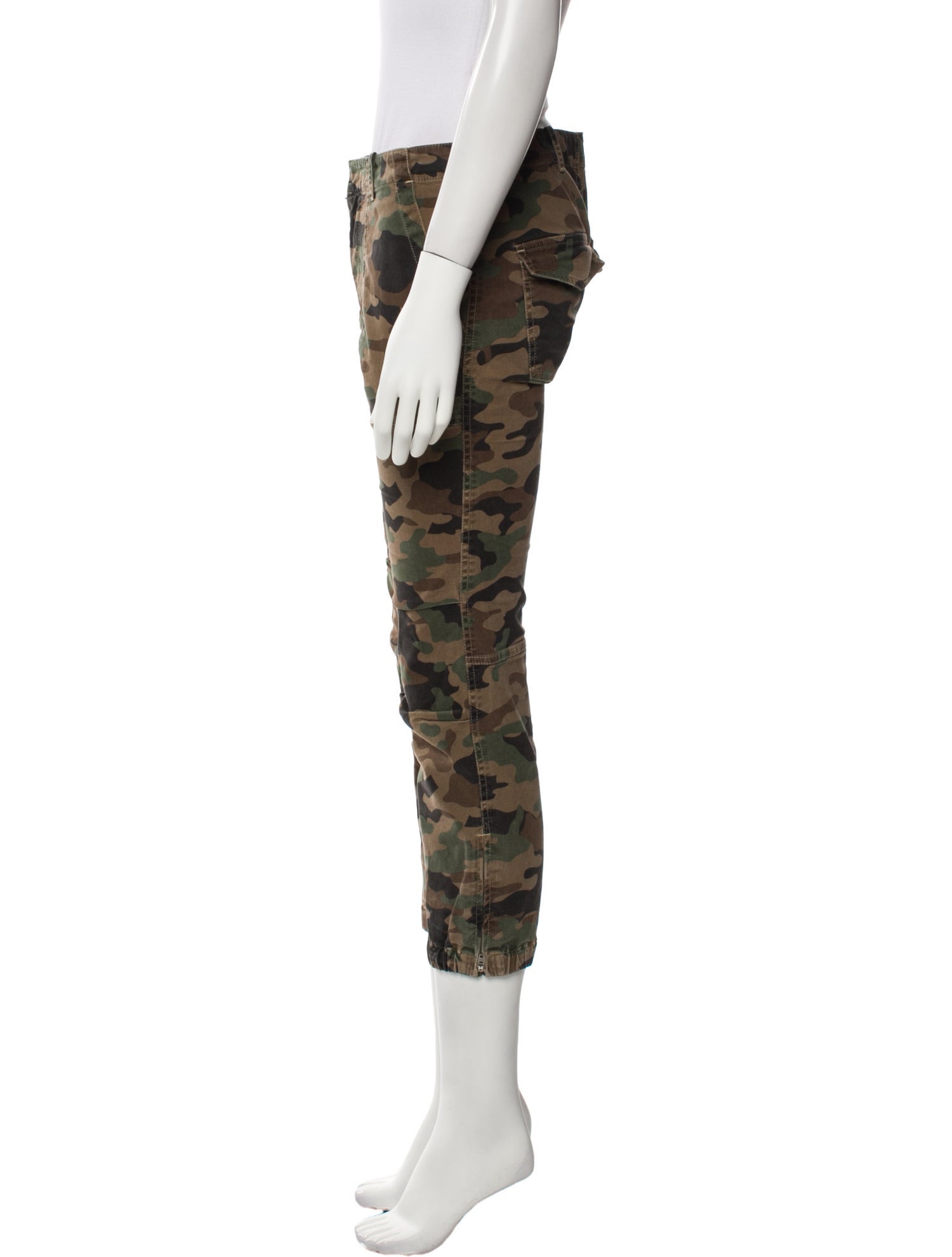 Nili Lotan Printed Skinny Leg Pants