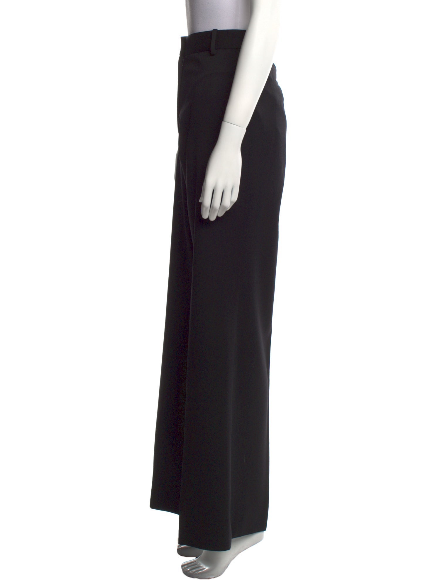 Nili Lotan Virgin Wool Wide Leg Pants