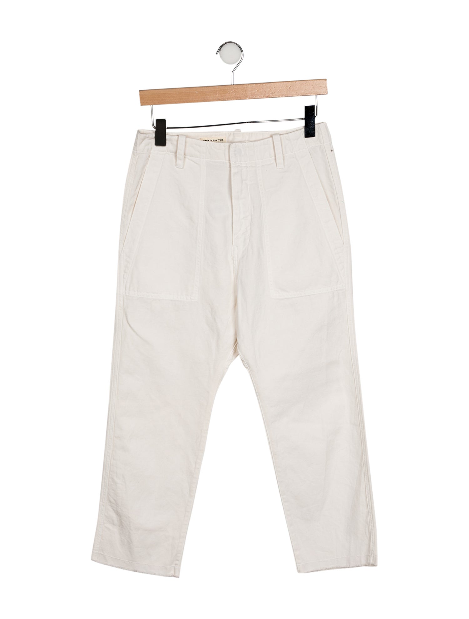 Nili Lotan High-Rise Straight Leg Jeans