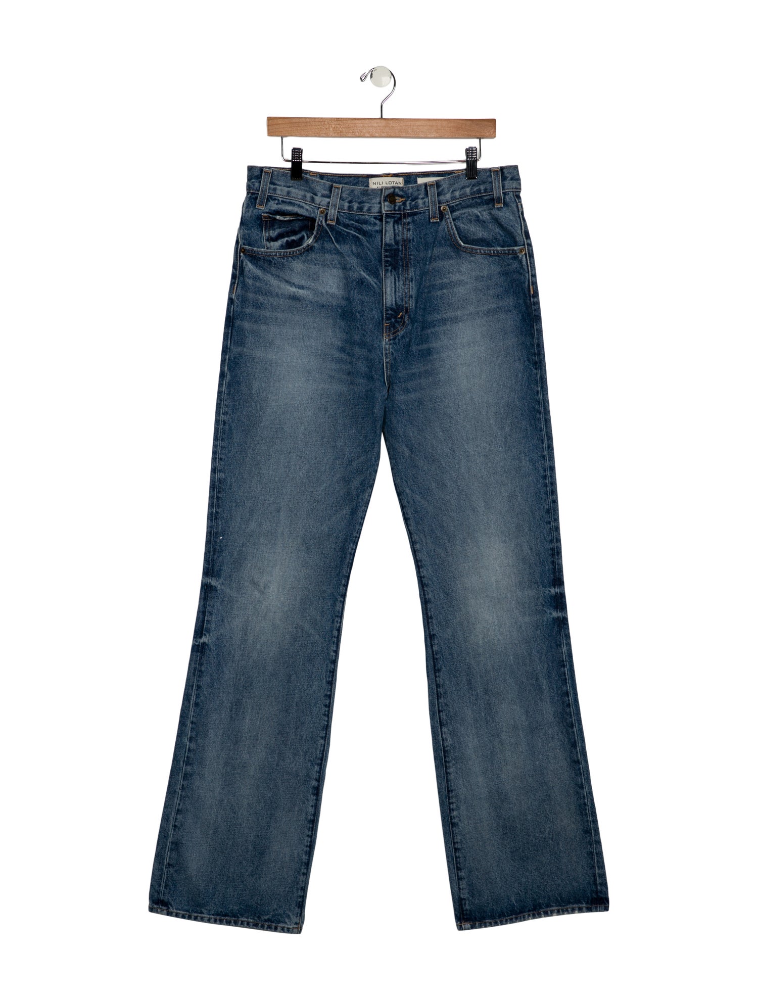 Nili Lotan Straight-Leg Jeans