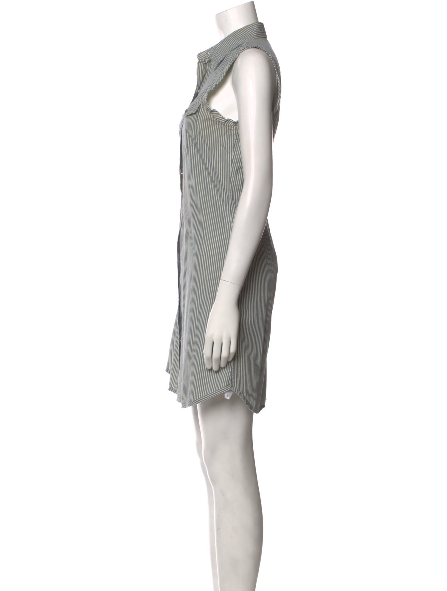 Nili Lotan Striped Knee-Length Dress