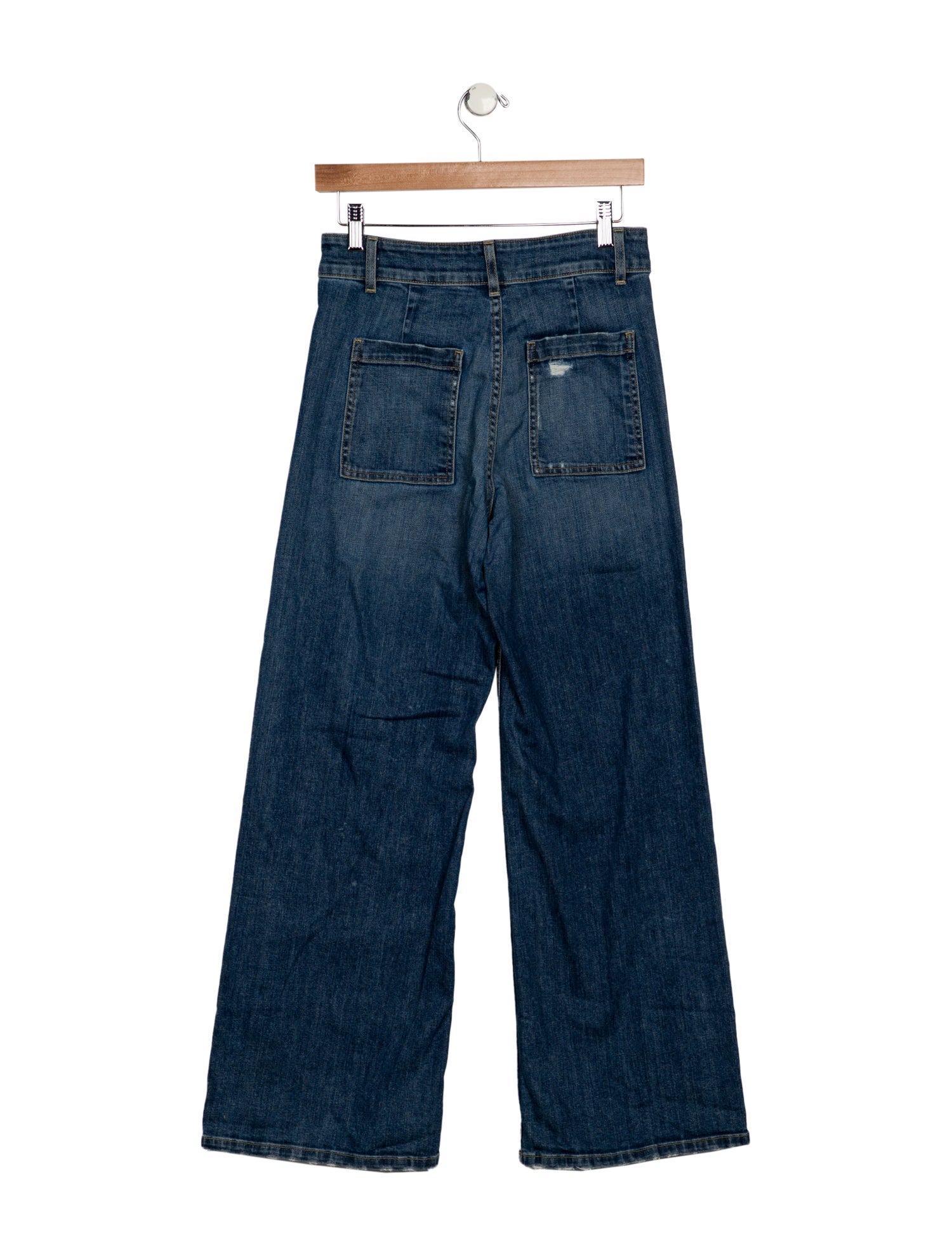 Nili Lotan Mid-Rise Straight Leg Jeans