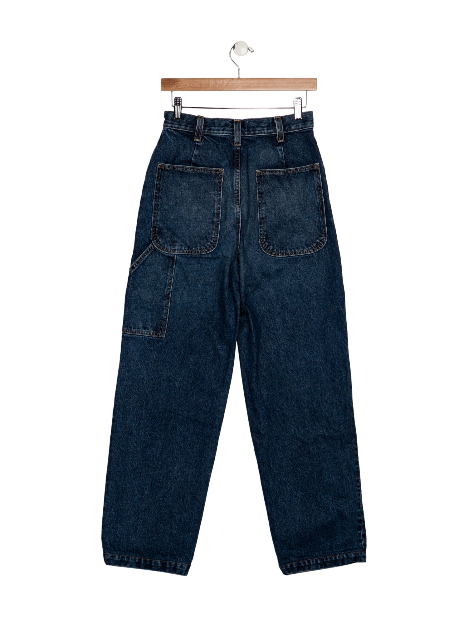 Nili Lotan High-Rise Straight Leg Jeans